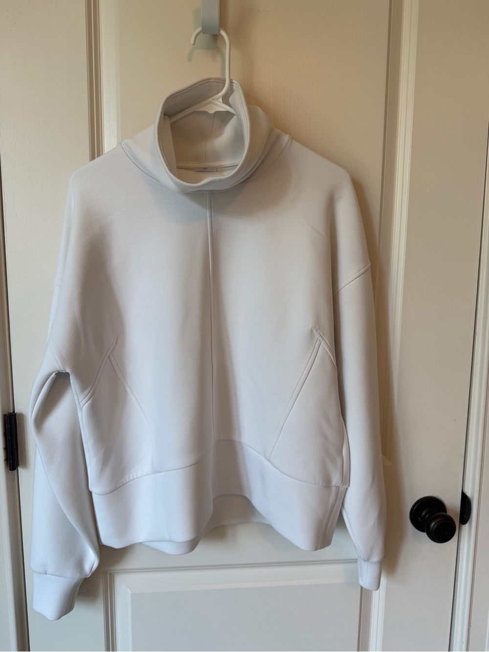 CALIA by Carrie Underwood Cream Turtleneck Sweater